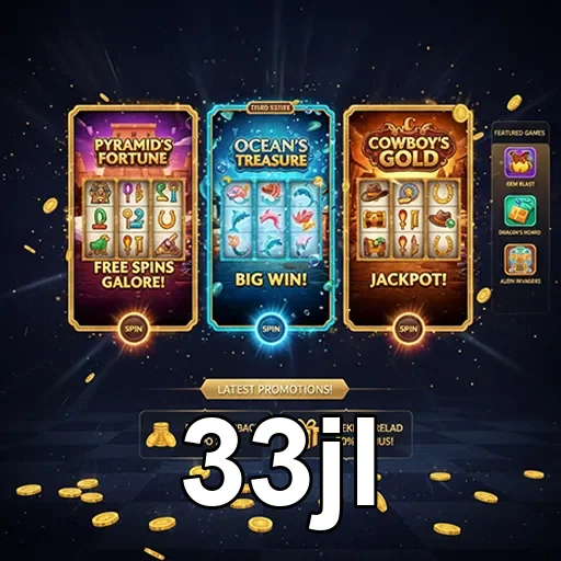 33jl slot games promotions 2